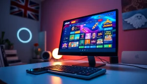 Engaging display of the jalva game interface with vibrant colors and game codes highlighting online gaming bonuses.