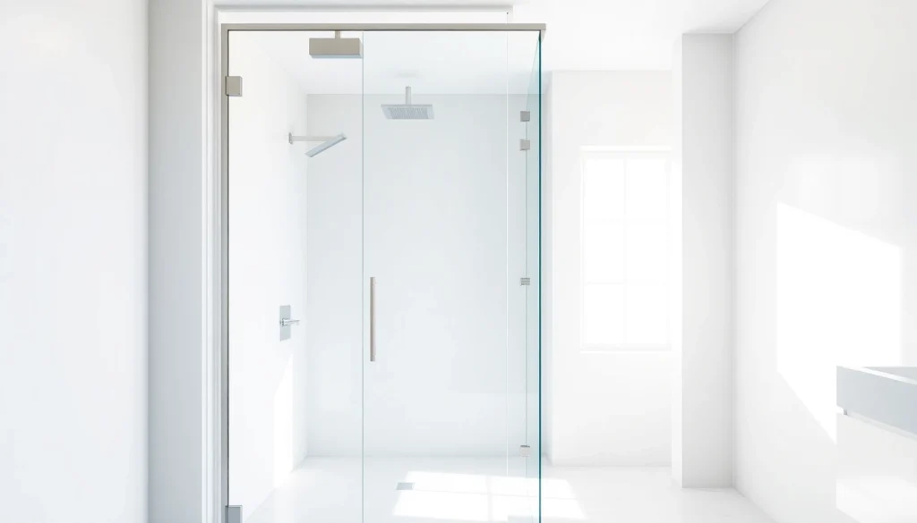 Stylish shower doors uk enhancing a modern bathroom's elegance with glass features.