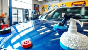 Experience premium car detailing Chattanooga with expert care and precision in a bright workshop.