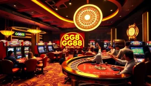 Immerse in the exciting world of GG88 with lively casino gaming and vibrant betting activities.