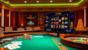 Engaging gamblers with MM88's vibrant online casino games and exciting betting atmosphere.