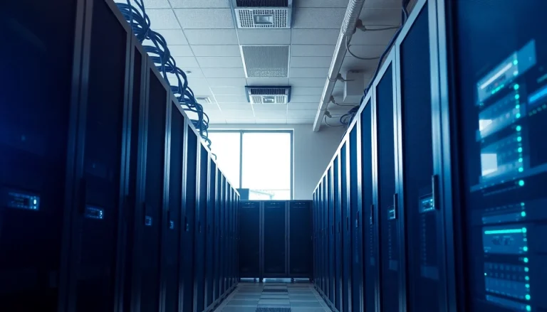 Explore high-performance servers in a data center setting at https://aminserve.com showcasing efficiency and reliability.