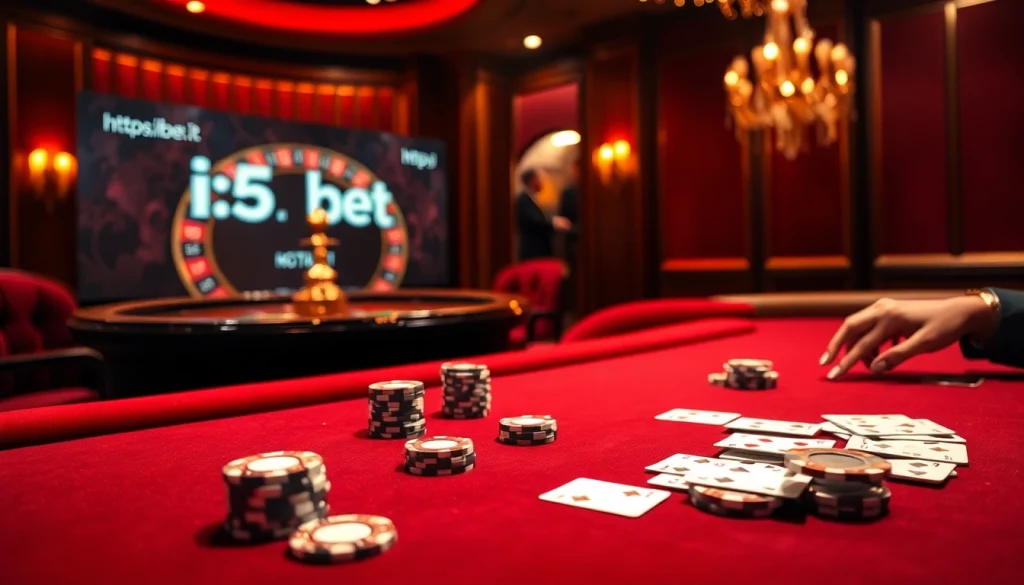 Experience thrilling games at https://i5bet.it.com/ with professional poker action and luxurious casino ambiance.