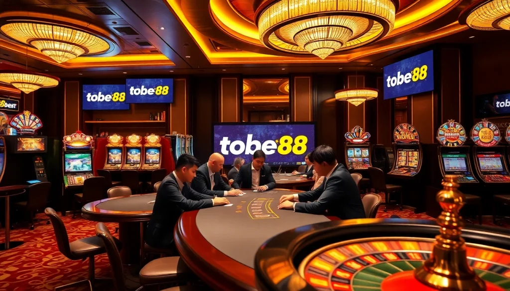 Experience the excitement of trang chủ tobet88 with thrilling casino games and poker action.