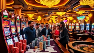 Experience the thrill of winning on slot depo 5k machines in a vibrant casino atmosphere.