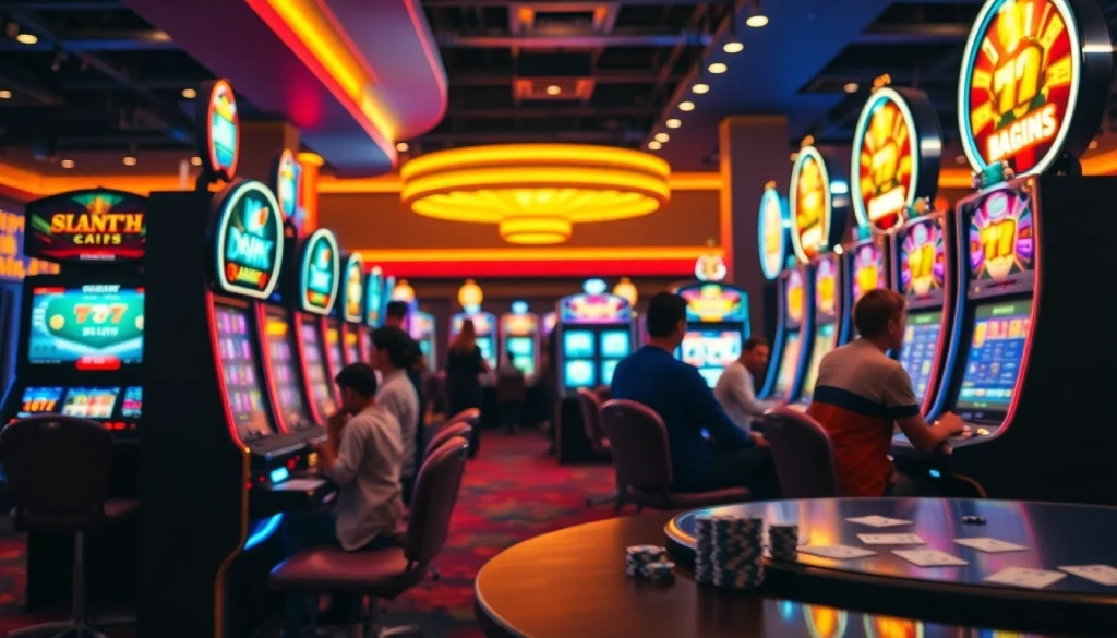 tiger24 สัมผัสประสบการณ์การเล่นในคาสิโนที่มีสีสันและเครื่องสล็อตที่มีชีวิตชีวา