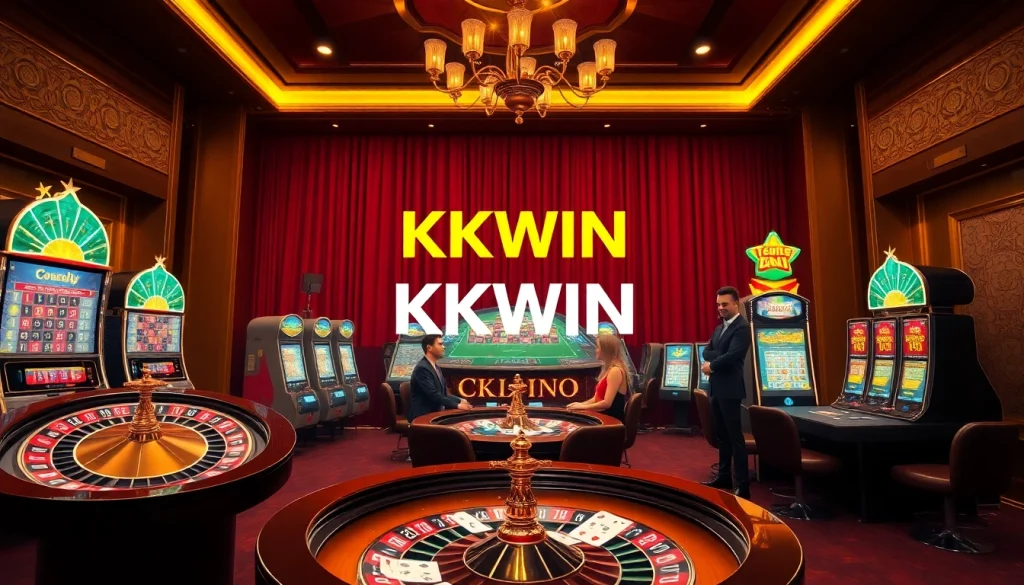 Experience the excitement at Nhà cái KKWIN with dynamic casino games and engaging players.