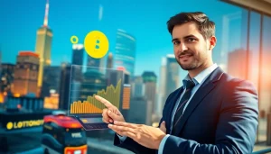 Acheter Bitcoin facilement avec une interface numérique engageante montrant les tendances du marché.