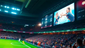 ดูผลบอลสดพร้อมสถิติการแข่งขันฟุตบอลที่น่าตื่นเต้นในสนามกีฬา