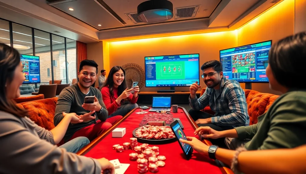 Trải nghiệm cá cược trực tuyến AX88 với người chơi tham gia các hoạt động cược.