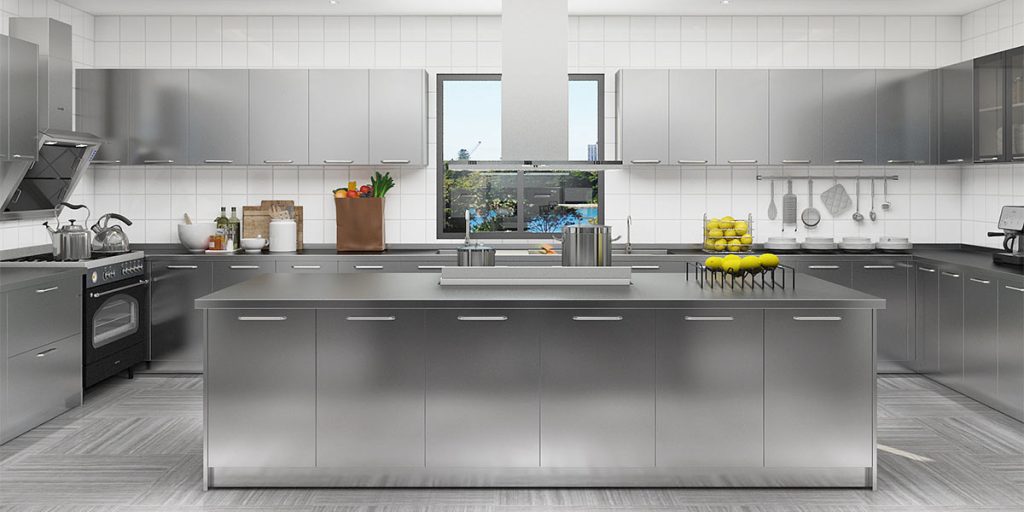 stainless-steel-kitchen-cabinets-with-center-island-obk22-s01-3
