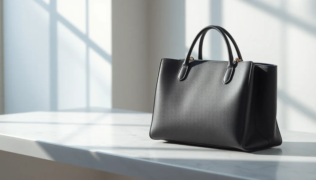 레플리카 핸드백을 매력적으로 전시한 사진입니다.