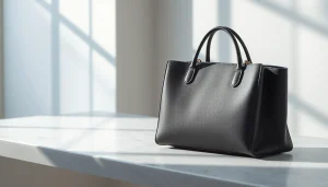 레플리카 핸드백을 매력적으로 전시한 사진입니다.