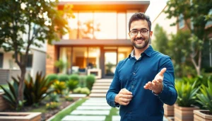 Showcasing www.tbplhomes.com real estate with a modern home in a vibrant neighborhood.