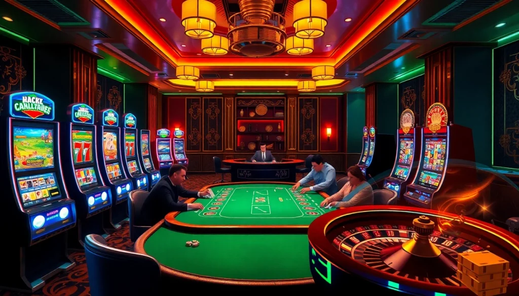 Engage in high-stakes gaming as CM88 and a dynamic poker scene unfolds at a luxury casino.