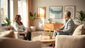 Engaging session on psychiatric treatment in India showcasing a professional psychiatrist and patient.