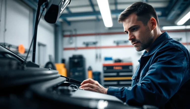 Understanding the value of extended auto warranty while a mechanic inspects a vehicle.
