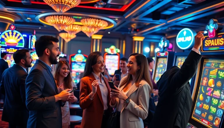 Rasakan sensasi bermain slot pulsa bersama para pemain gembira di mesin slot yang ceria.