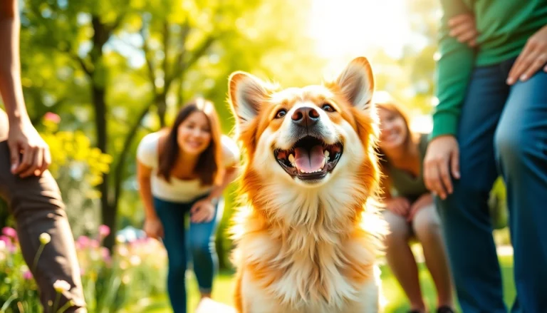 Hondenverzorgers.nl geeft een liefdevolle blik toon naar blije honden in het park.