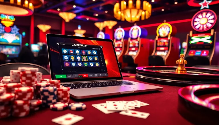 Experience the excitement of jamuslot with vibrant slot machines and engaging casino games.