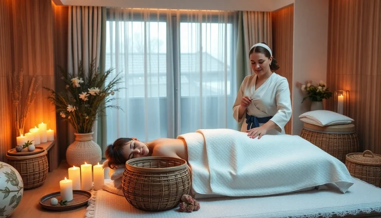 숙련된 마사지사가 있는 평화로운 가정 환경에서의 전문 러시아마사지 세션.