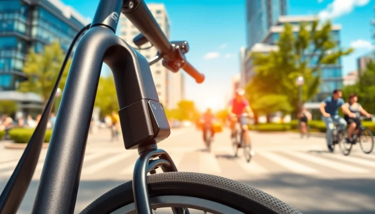 Freelock sicherer Fahrradschloss in urbaner Umgebung installiert und einsatzbereit.