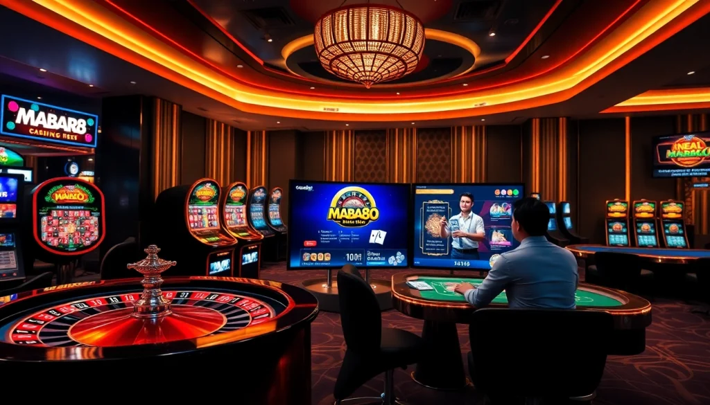 Situs MABAR88 platform online yang menampilkan mesin slot interaktif dan permainan kasino yang menarik.