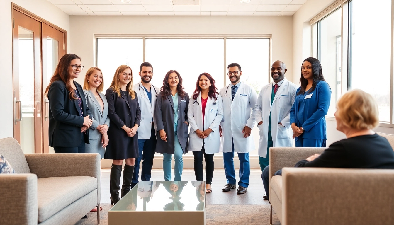 Patients receiving care from the dedicated staff at Peachtree Orthopedics, promoting health and wellness.