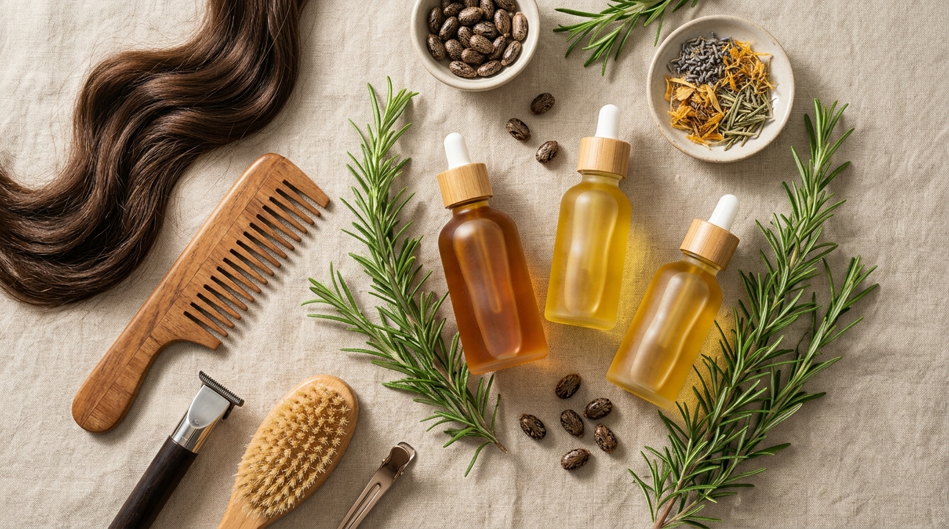 Wild growth hair oil pour des cheveux plus longs et forts