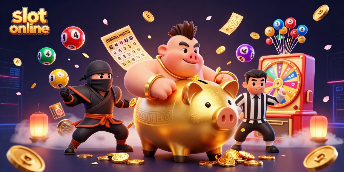 Engage with dynamic slot online action in an ultra-detailed 3D scene featuring vibrant characters.