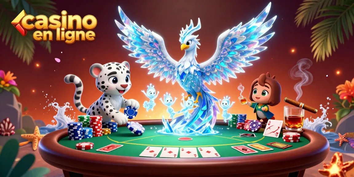 Joignez-vous à l'aventure au casino en ligne avec des créatures magiques autour des jeux de cartes.
