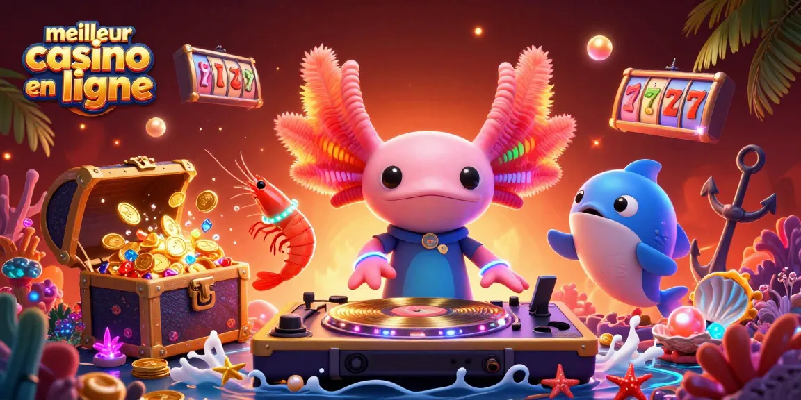 Vibrez avec le meilleur casino en ligne, où des personnages animés s'affrontent dans un univers sous-marin coloré et dynamique.